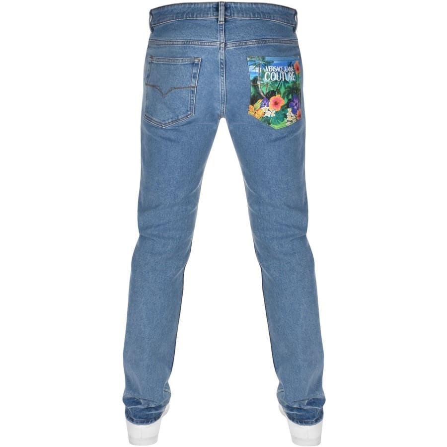 Alternative Image for ProductVersace Jeans Couture Slim Jeans Blue2